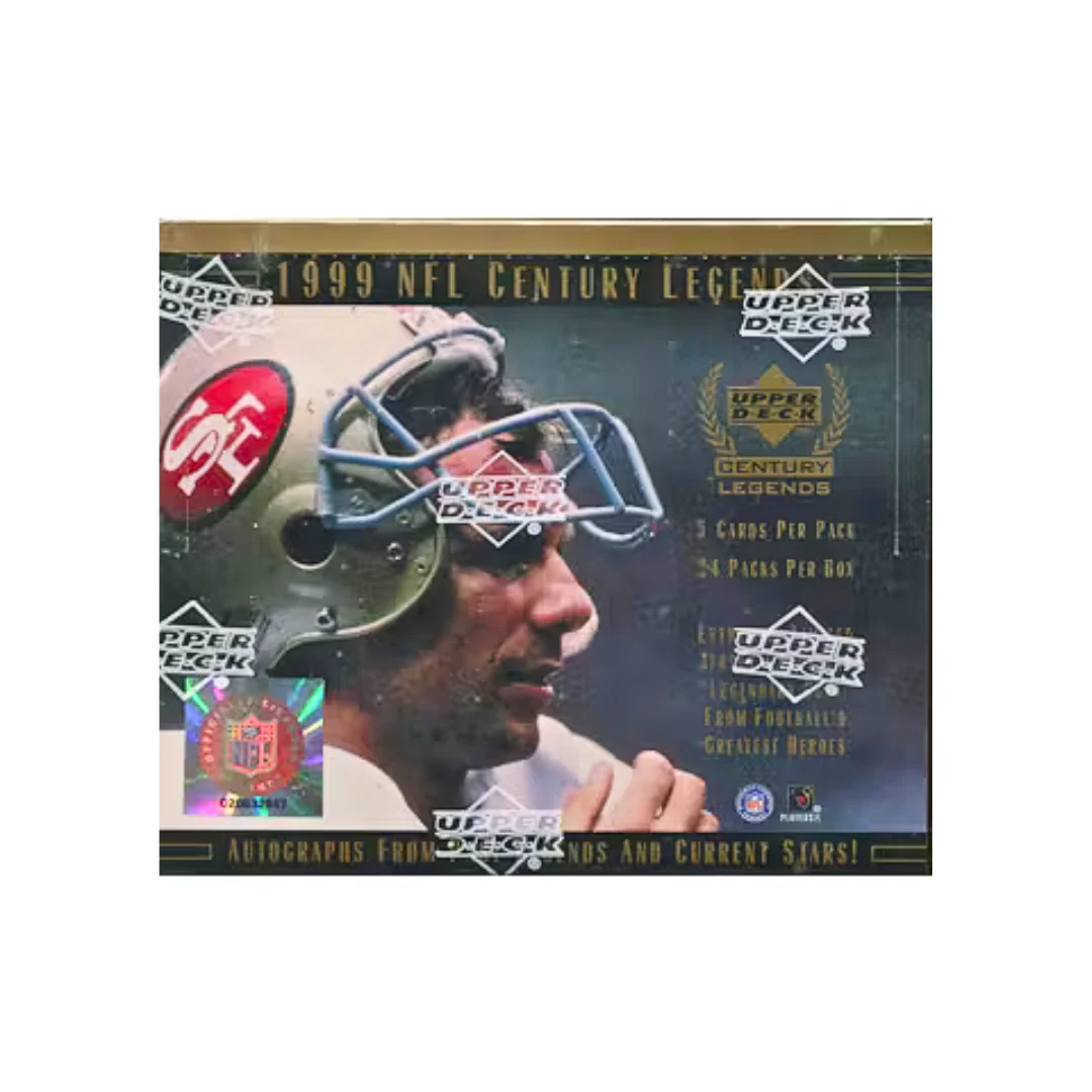 1999 Upper Deck Century Legends Football Hobby Box