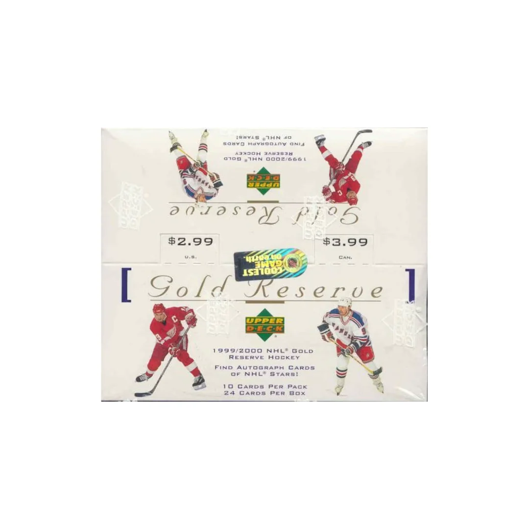 2000 Upper Deck NHL Gold Reserve Hockey Hobby Box