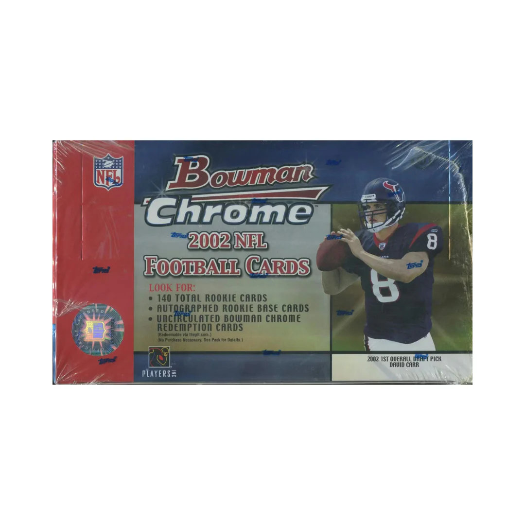 2002 Bowman Chrome Football Hobby Box