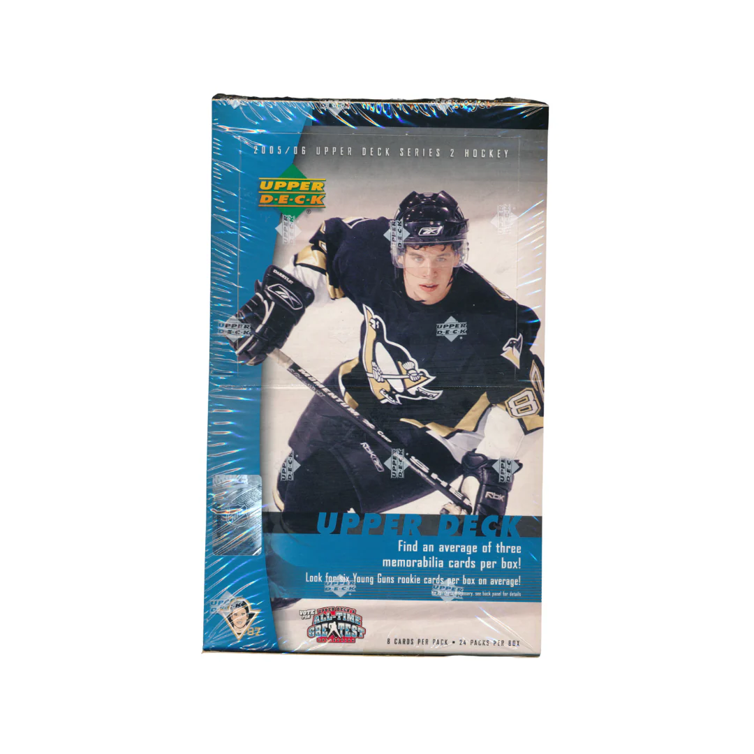 2005-06 Upper Deck Series 2 Hockey Hobby Box FASC