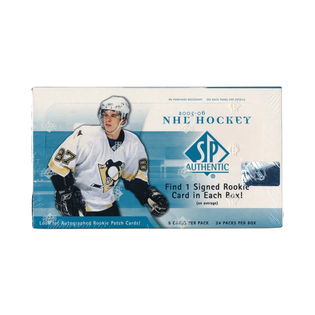 2005-06 Upper Deck SP Authentic Hockey Hobby Box