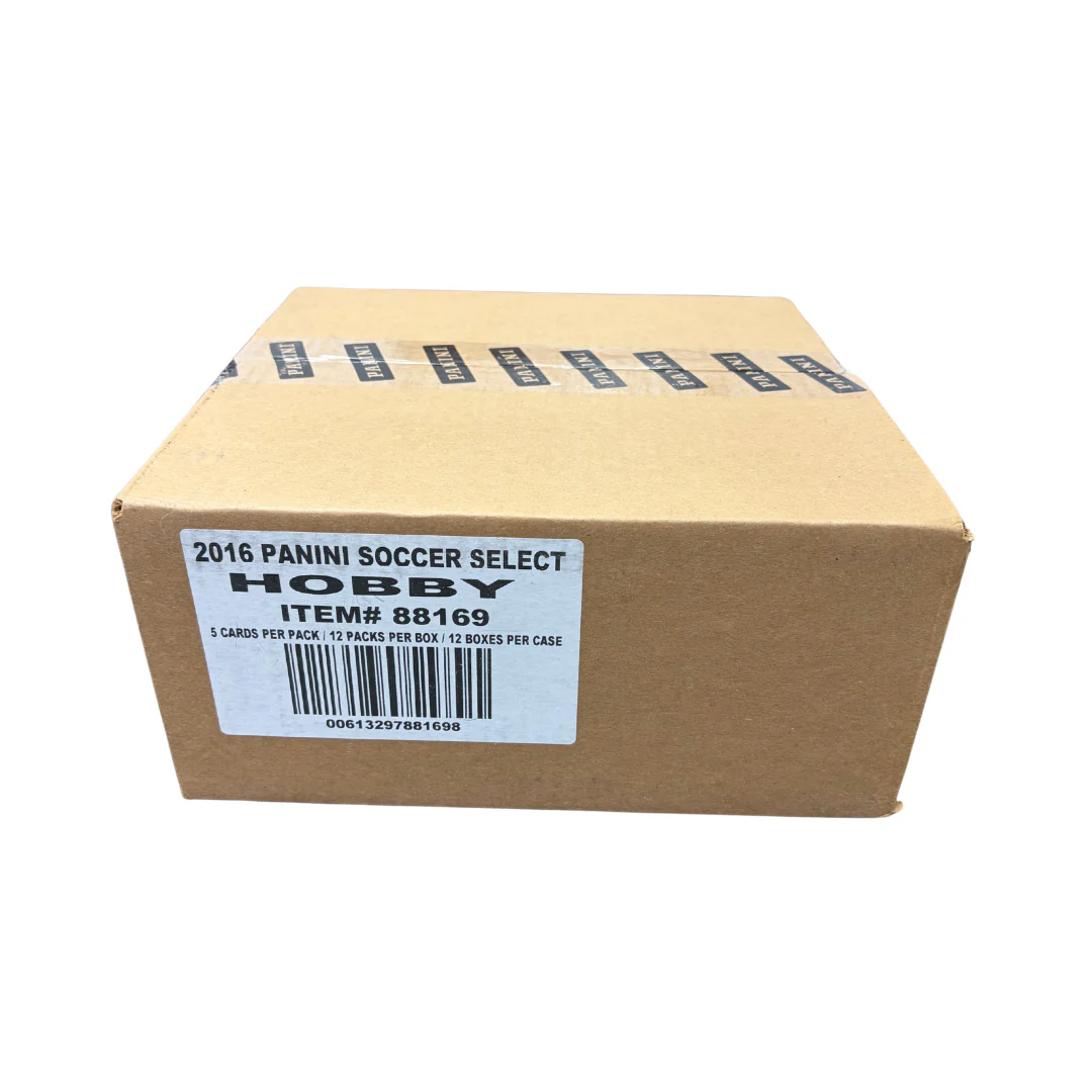 2016-17 Panini Select Soccer Hobby 12-Box Case