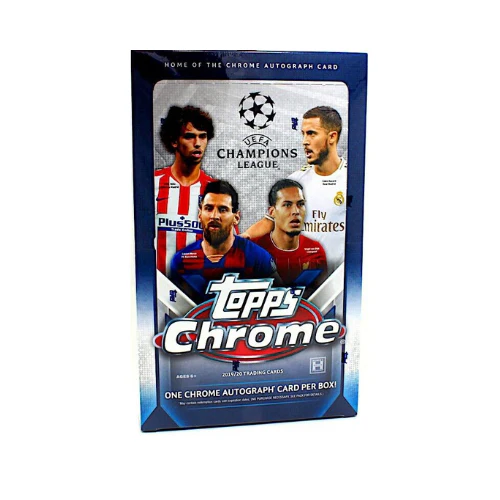 2019-20 Topps Chrome Soccer Hobby Box