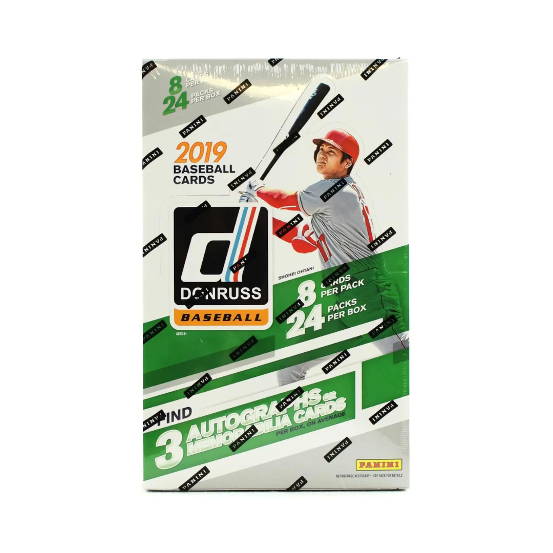 2019 Panini Donruss Baseball Hobby Box