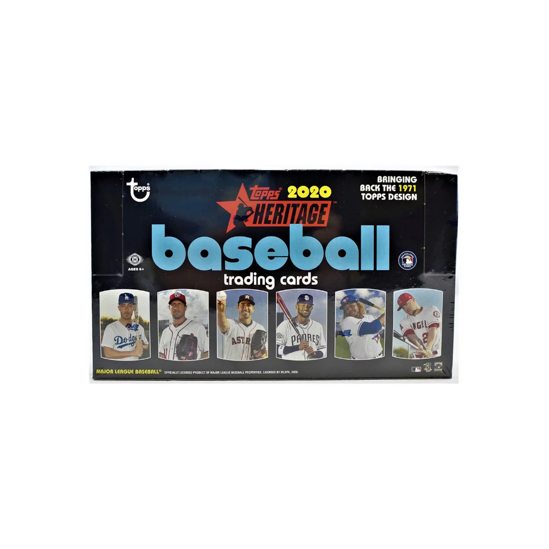 2020 Topps Heritage Baseball Hobby Box