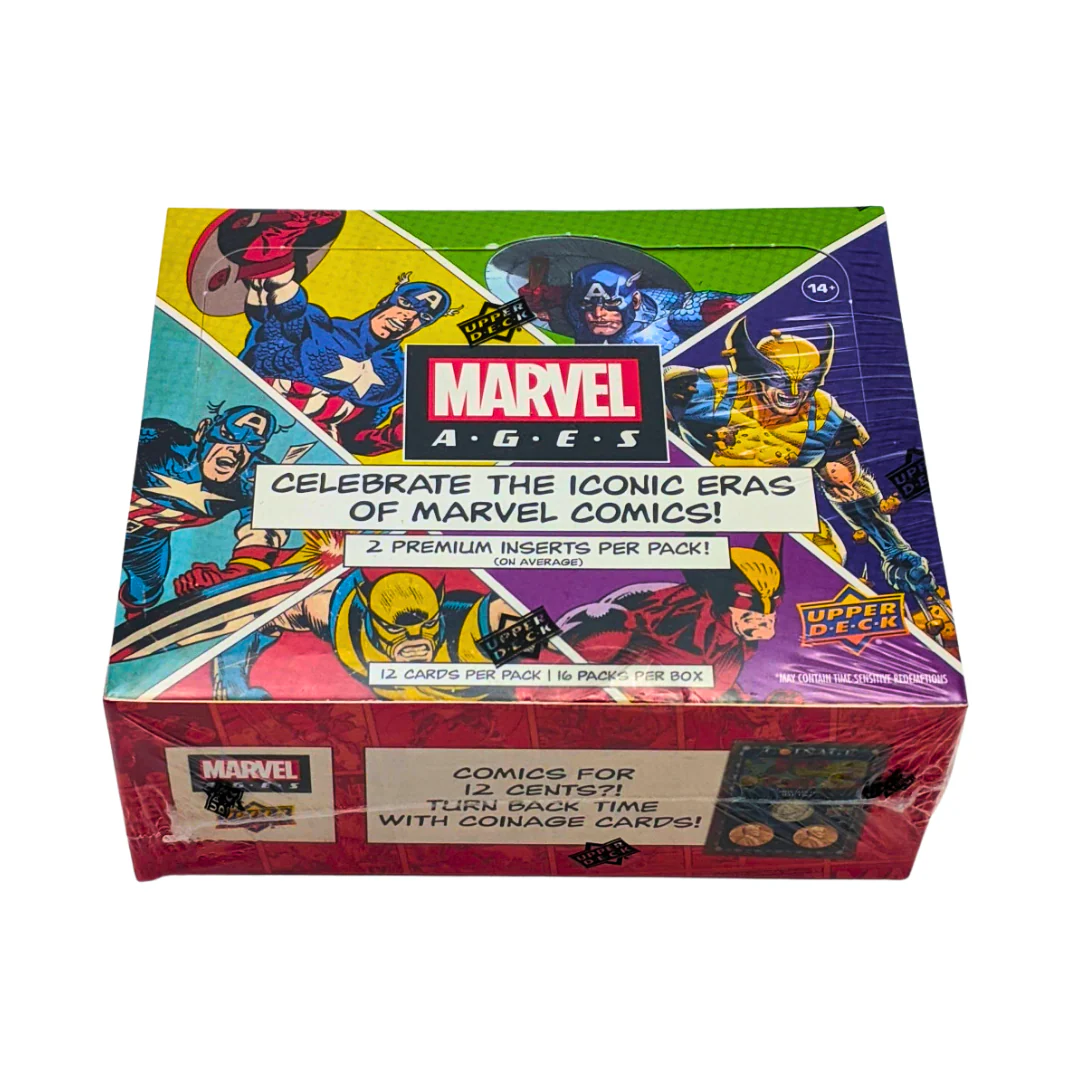 2020 Upper Deck Marvel Ages Hobby Box