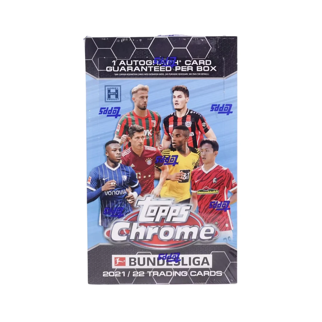 2021-22 Topps Chrome Bundesliga Soccer Hobby Box