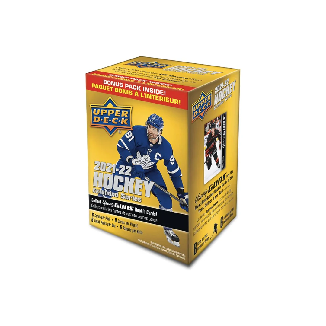 2021-22 Upper Deck Extended Series Hockey Blaster Box