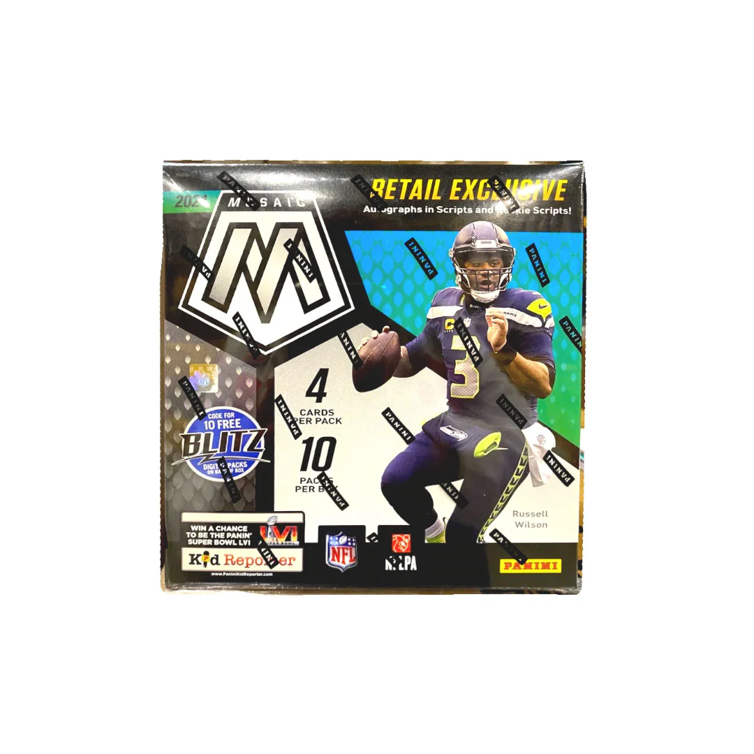 2021 Panini Mosaic Walmart Football Mega Box