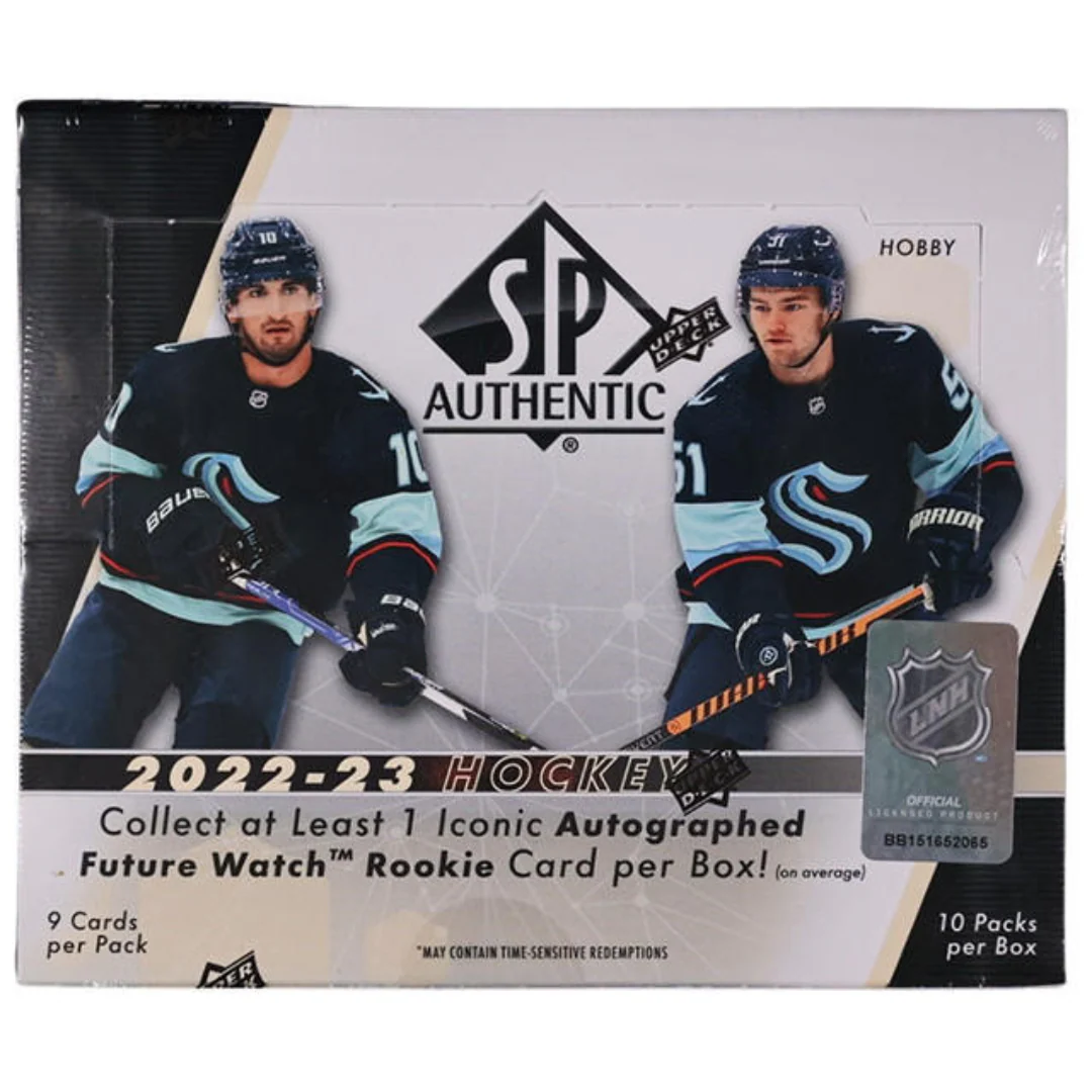 2022-23 Upper Deck SP Authentic Hockey Hobby Box