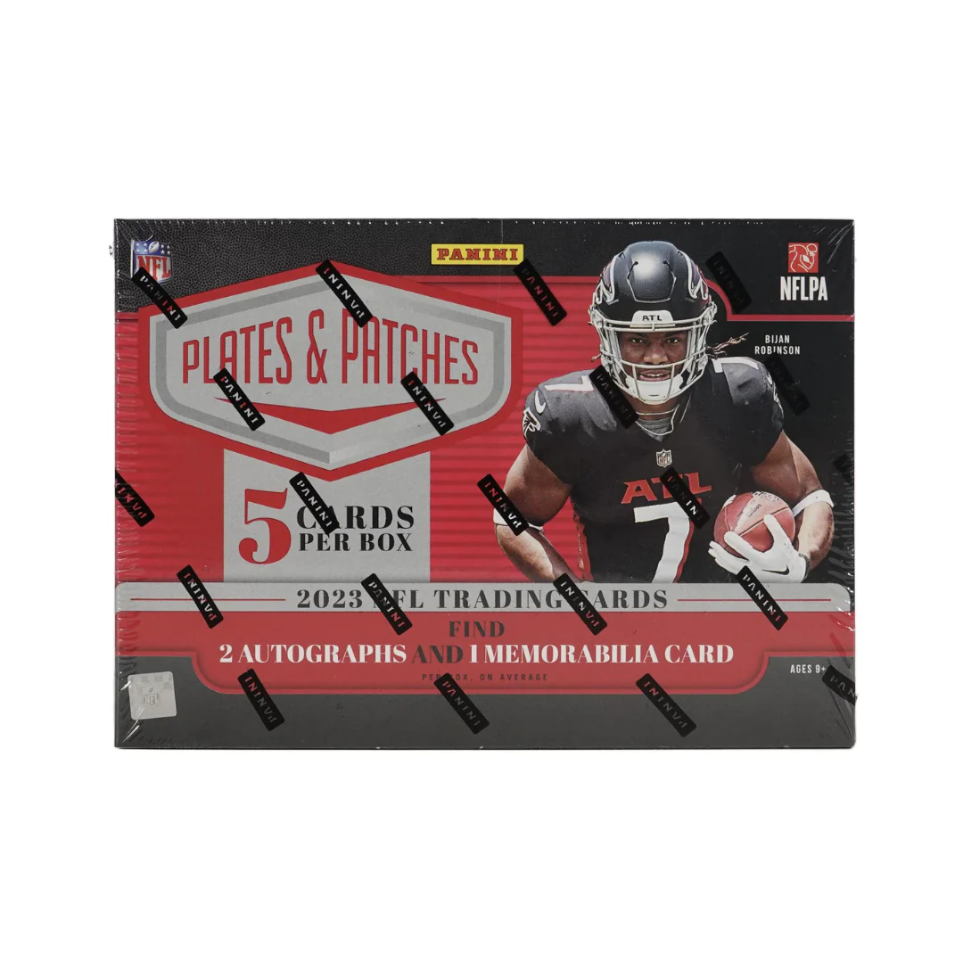 2023 Panini Plates & Patches Football Hobby Box