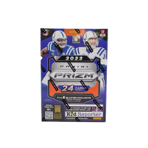 2023 Panini Prizm Football Blaster Box Disco Prizms