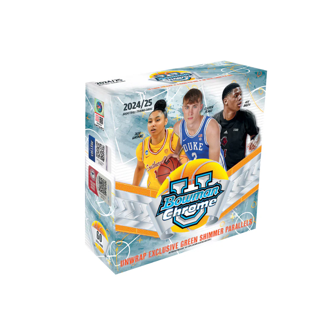 2024-25 Bowman Chrome University Basketball Mega Box