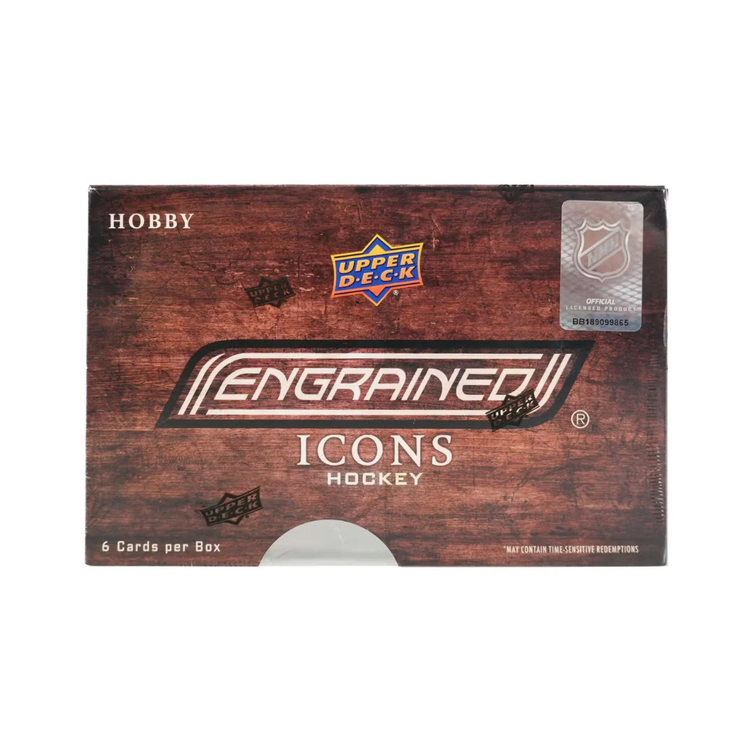 2024-25 Upper Deck Engrained Icons Hockey Hobby Box