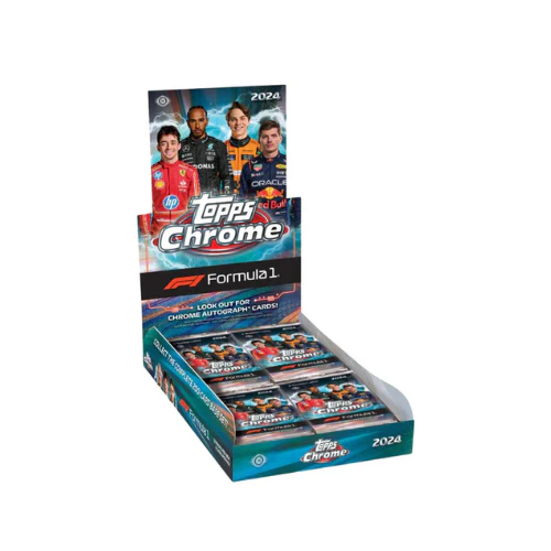 2024 Topps Chrome Formula 1 Racing Hobby Box F1