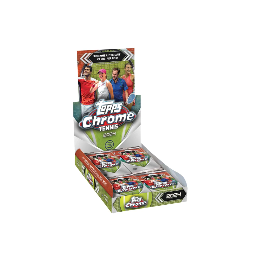 2024 Topps Chrome Tennis Hobby Box
