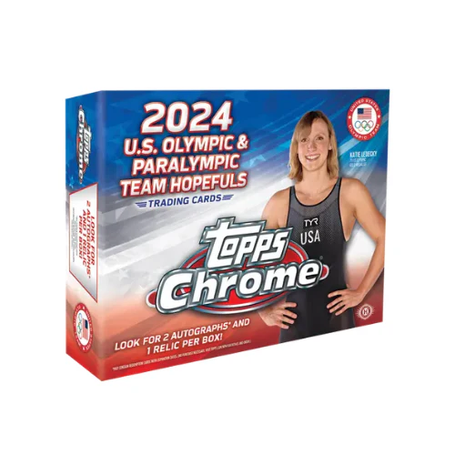 2024 Topps Chrome US Olympic & Paralympic Hopefuls Hobby Box