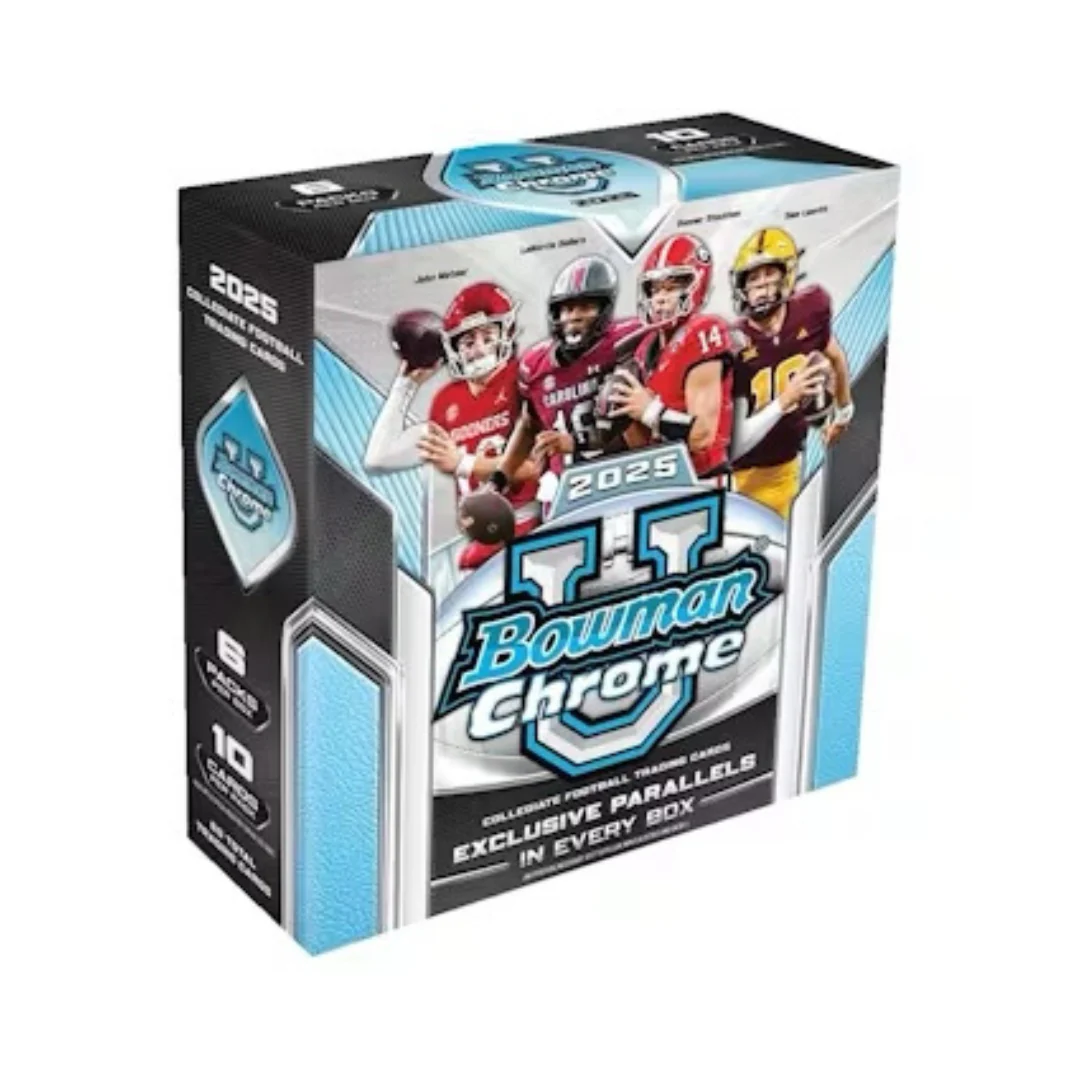 2025 Bowman Chrome University Football Mega Box