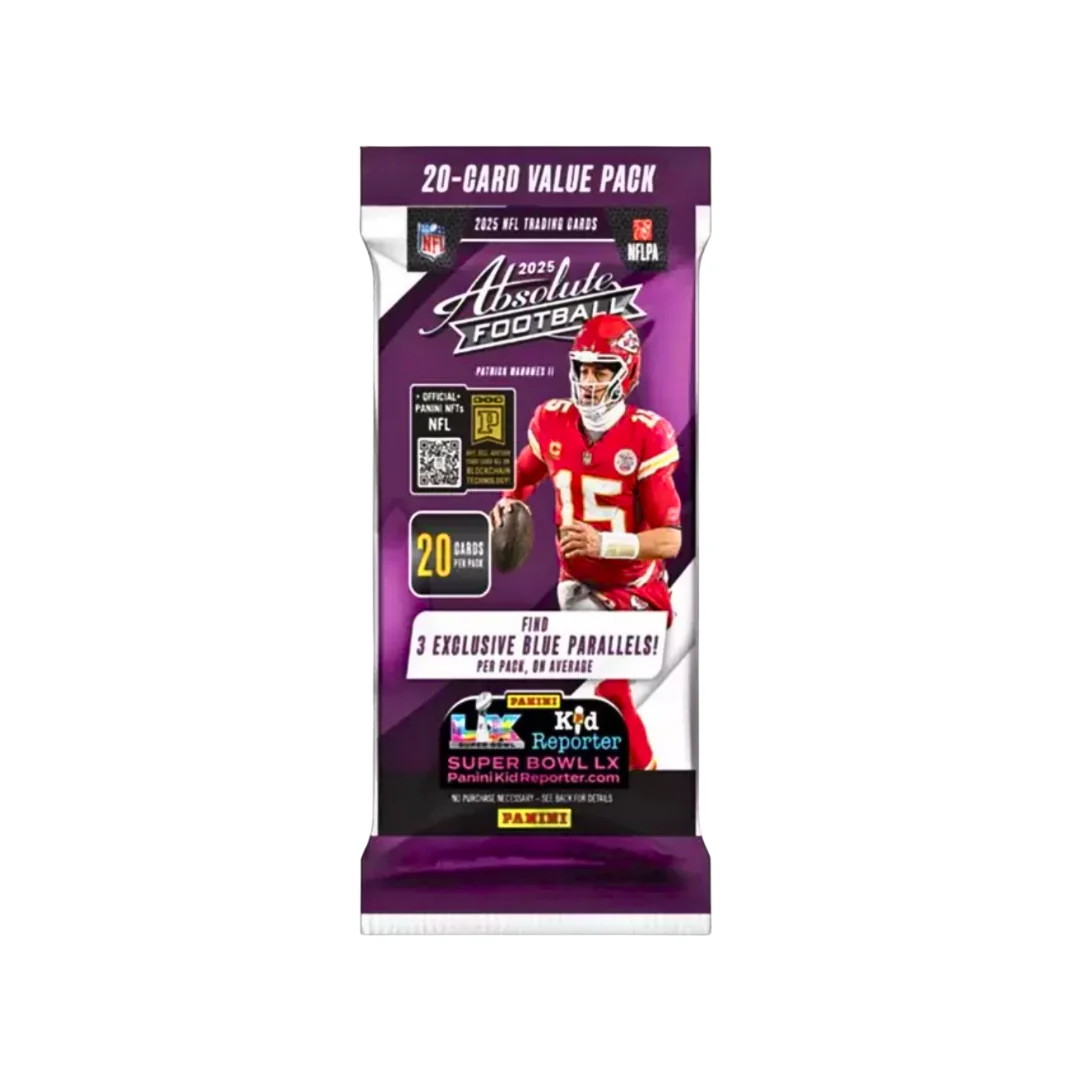 2025 Panini Absolute Football Jumbo Value Fat Pack Box