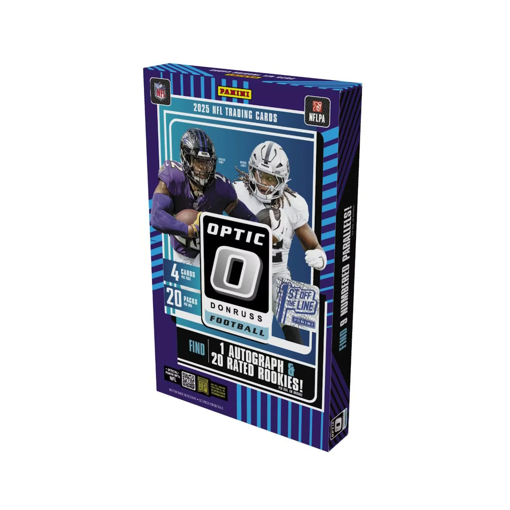 2025 Panini Donruss Optic Football 1st Off The Line FOTL Hobby Box