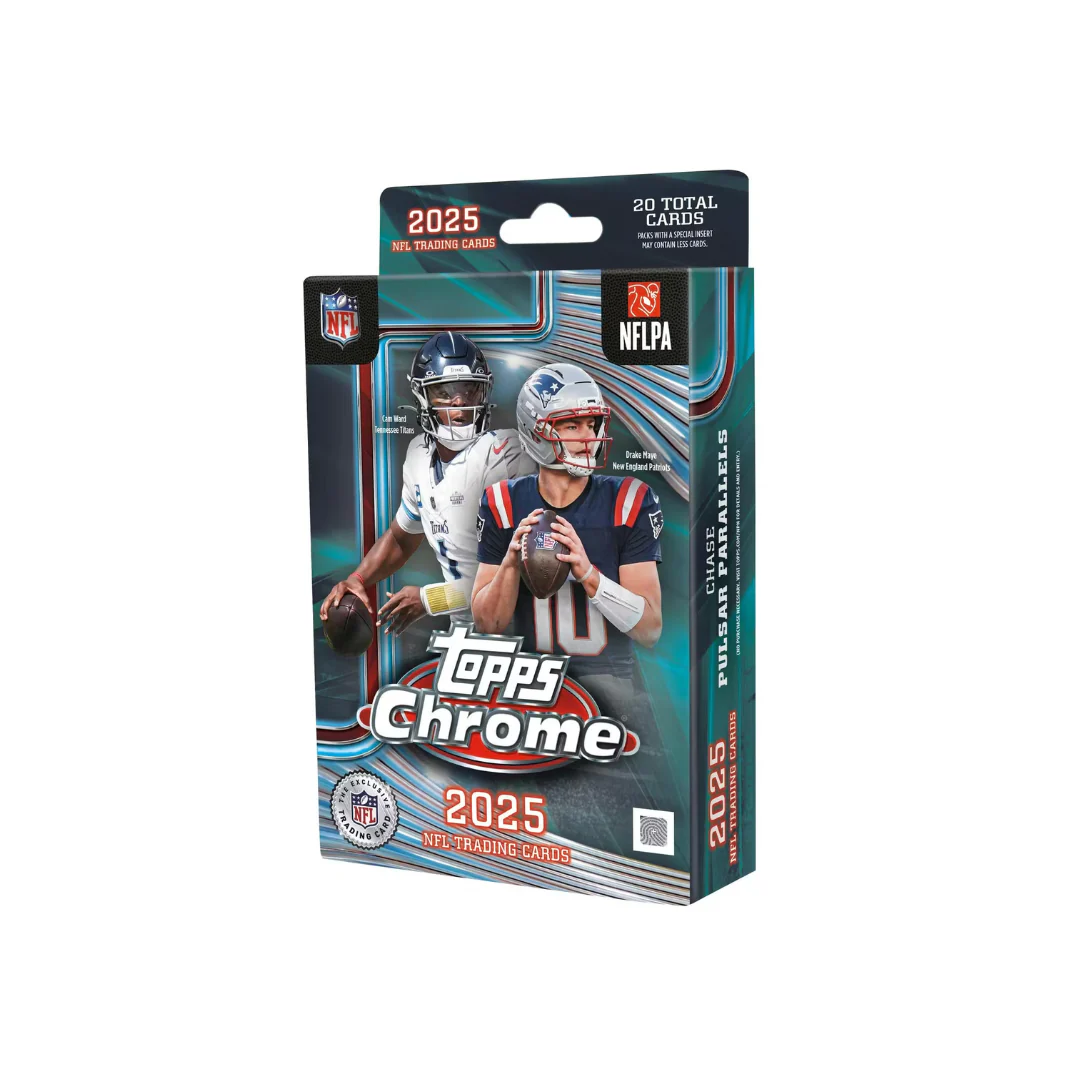 2025 Topps Chrome Football Hanger Box