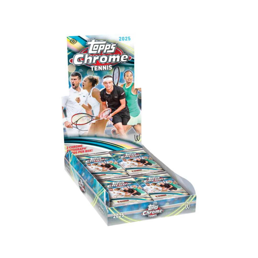 2025 Topps Chrome Tennis Hobby Box