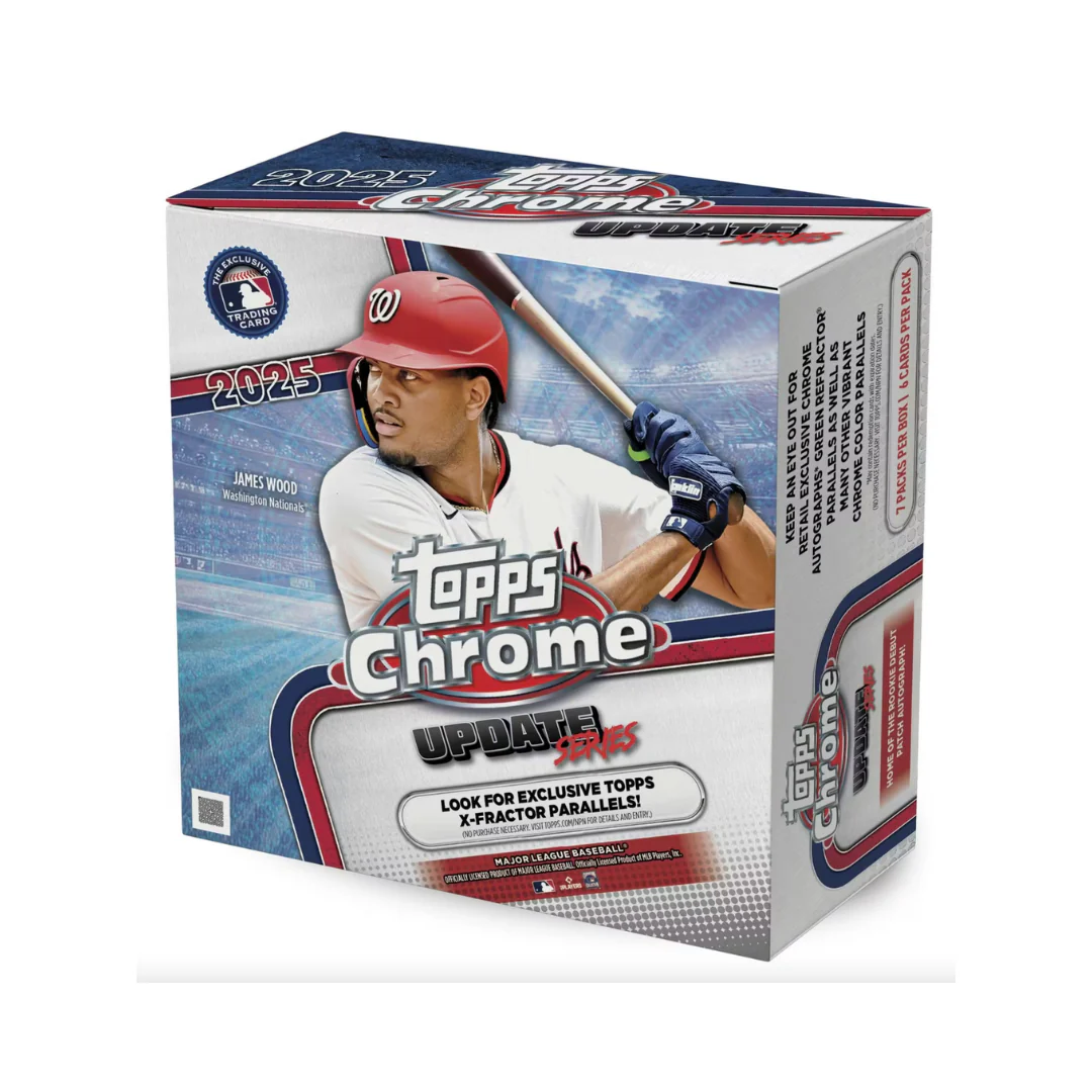 2025 Topps Chrome Update Series Baseball Mega Box