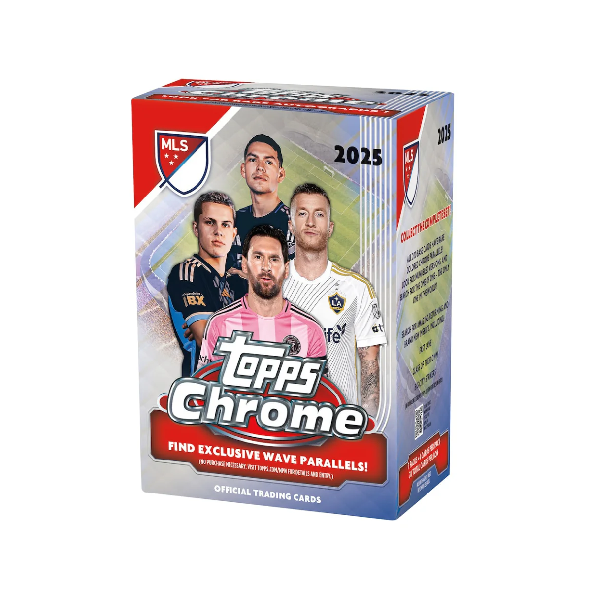 2025 Topps MLS Chrome Soccer Blaster Box