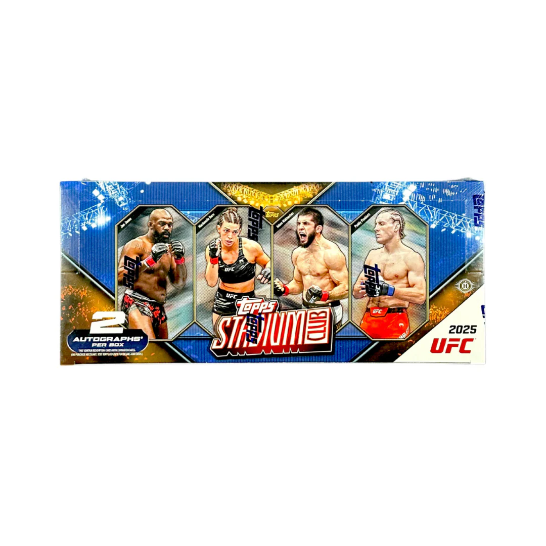 2025 Topps Stadium Club UFC Hobby Box
