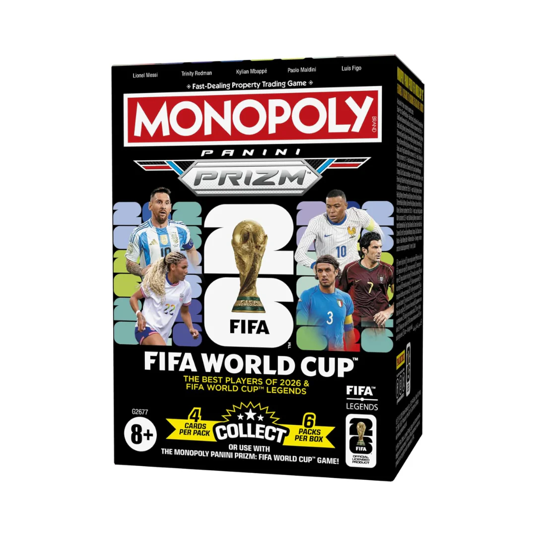 2026 Panini Prizm Monopoly FIFA World Cup Soccer Blaster Box