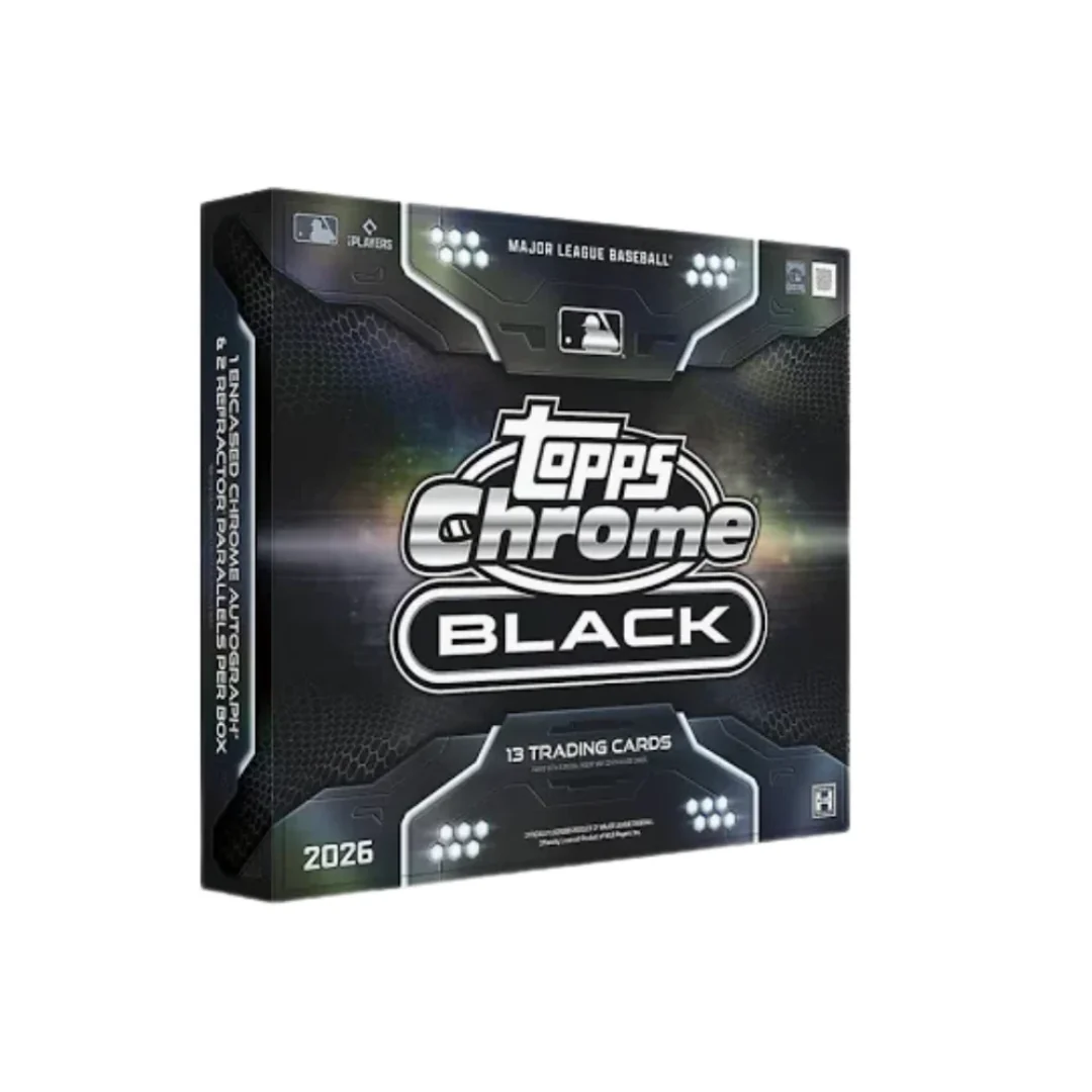2026 Topps Chrome Black Baseball Hobby Box