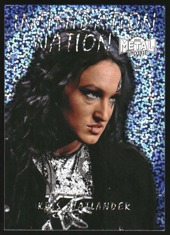 2022 SkyBox Metal Universe AEW Intimidation Nation #IN13 Kris Statlander