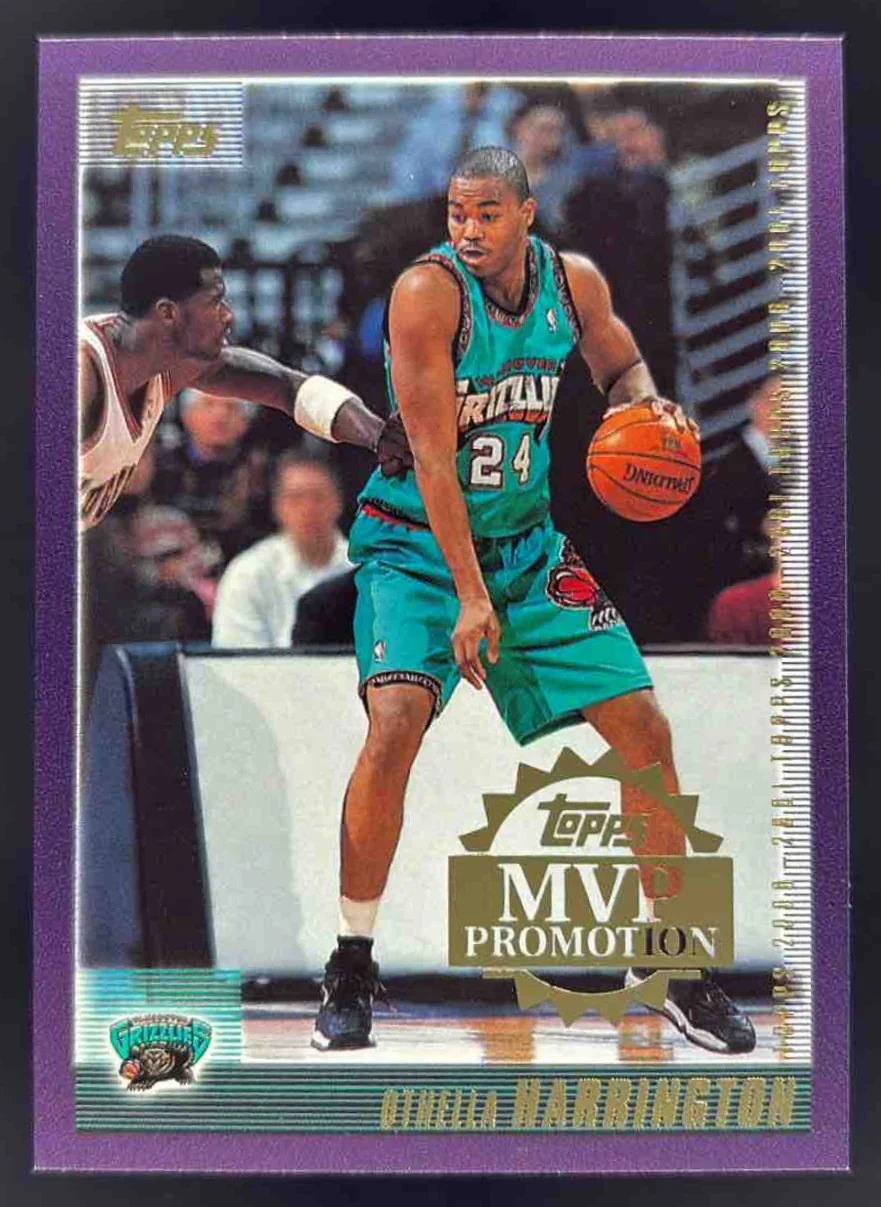 2000-01 Topps MVP Promotion #NNO Othella Harrington