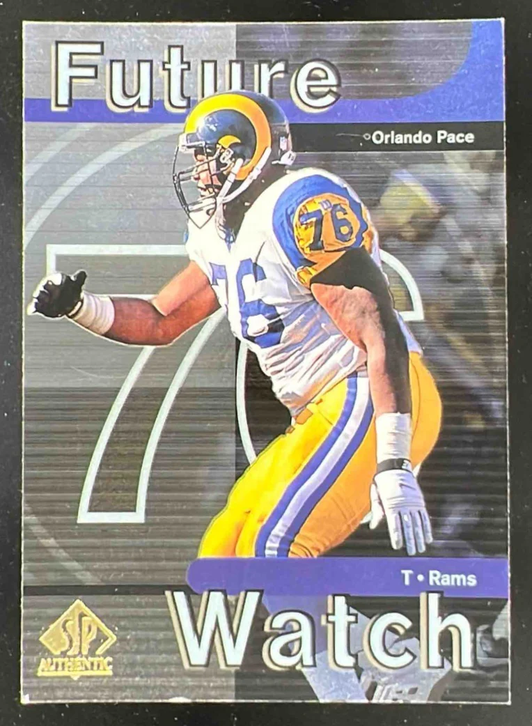 1997 SP Authentic #1 Orlando Pace RC