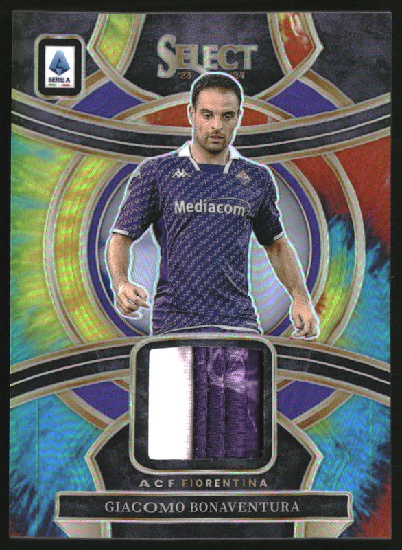 2023-24 Select Serie A Select Swatches Tie-Dye Giacomo Bonaventura /25