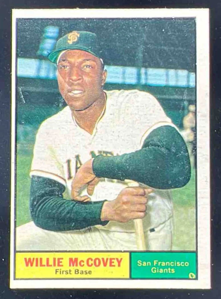 1961 Topps #517 Willie McCovey