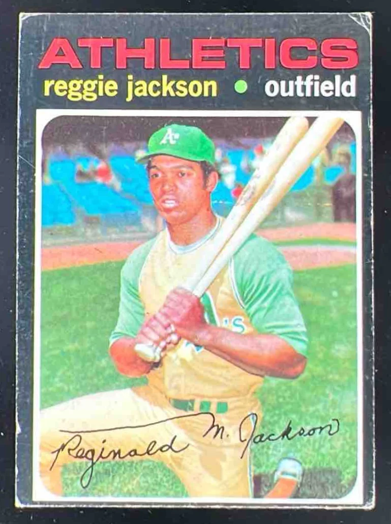 1971 Topps #20 Reggie Jackson