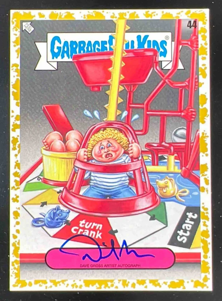 2024 Garbage Pail Kids At Play Artist Autographs Fool's Gold #44 Bryce Mice /50