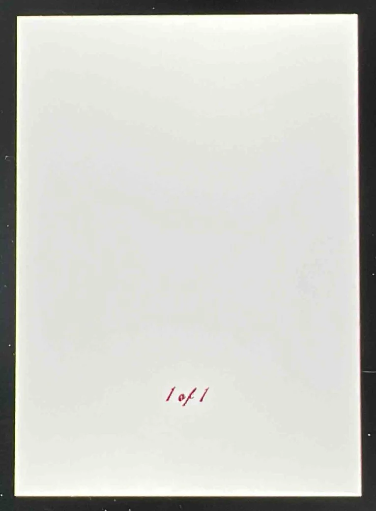 2024-25 O-Pee-Chee Red Border Blank Back Frederick Gaudreau 1/1 - Image 2