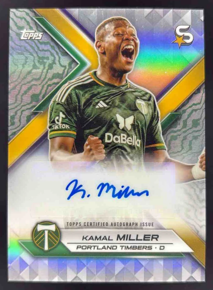 2024 Topps MLS Superstars Superstar Autographs #SAKM Kamal Miller Autograph Auto