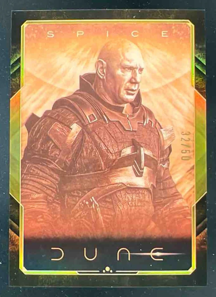 2024 Topps Chrome Dune Spice Gold #S-7 Rabban Harkonnen /50