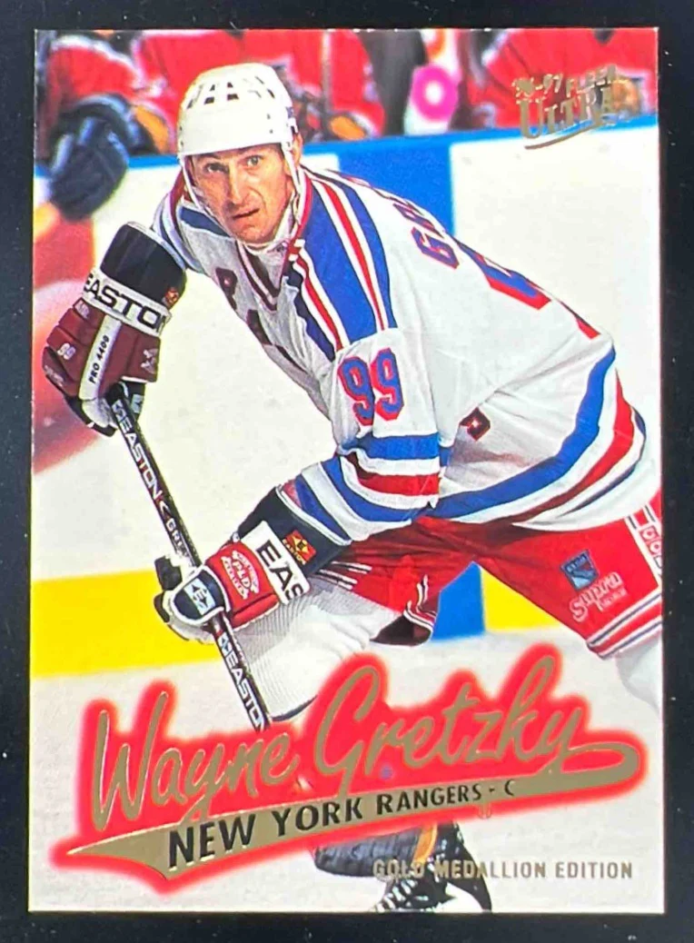 1996-97 Fleer Ultra Gold Medallion #G-106 Wayne Gretzky