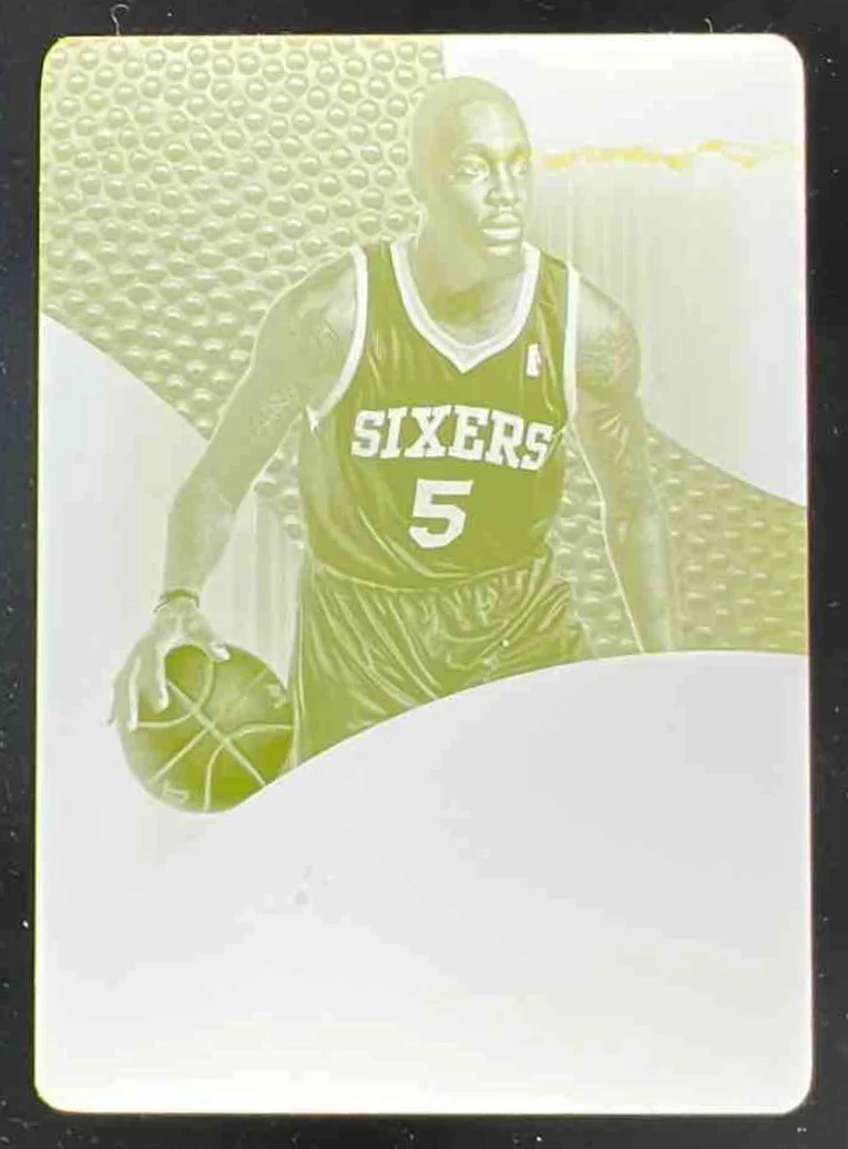 2012-13 Immaculate Printing Plates Yellow #157 Arnett Moultrie 1/1