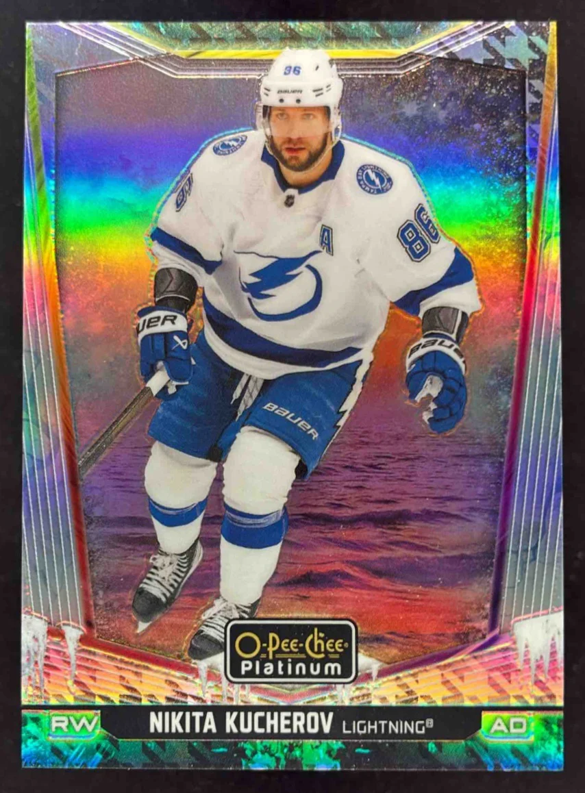 2024-25 O-Pee-Chee Platinum Mixed Media Variations #188 Nikita Kucherov SP