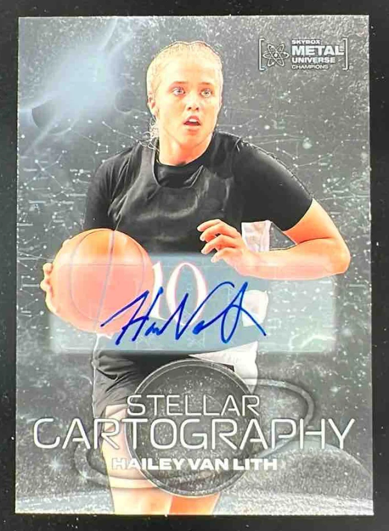 2024 Upper Deck SkyBox Metal Universe Champions #137 Hailey Van Lith Auto