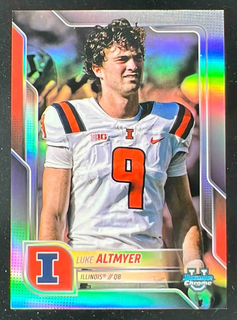2025 Bowman Chrome University Short Print Image Variation #SP-5 Luke Altmyer
