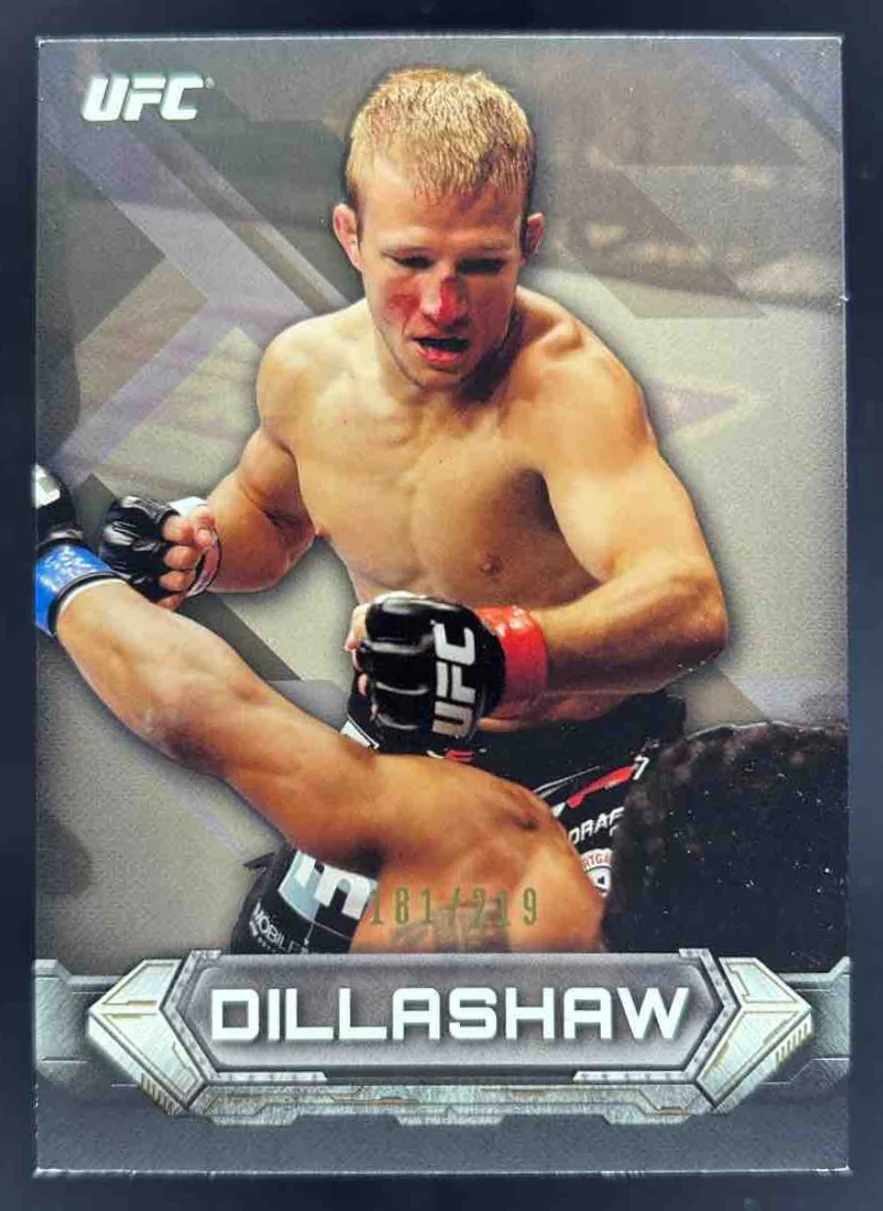 2014 Topps UFC Knockout Gold #69 TJ Dillashaw /219