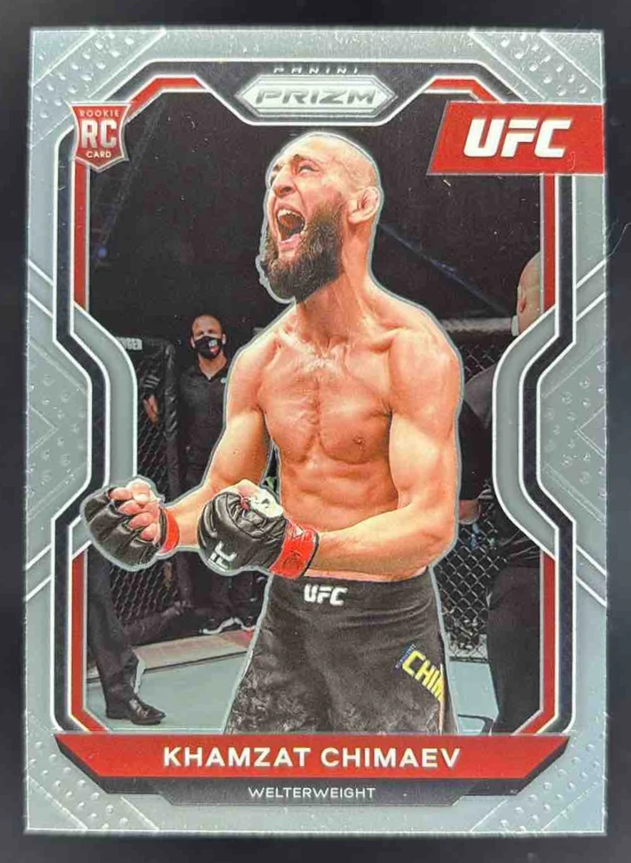 2021 Panini Prizm UFC #7 Khamzat Chimaev RC