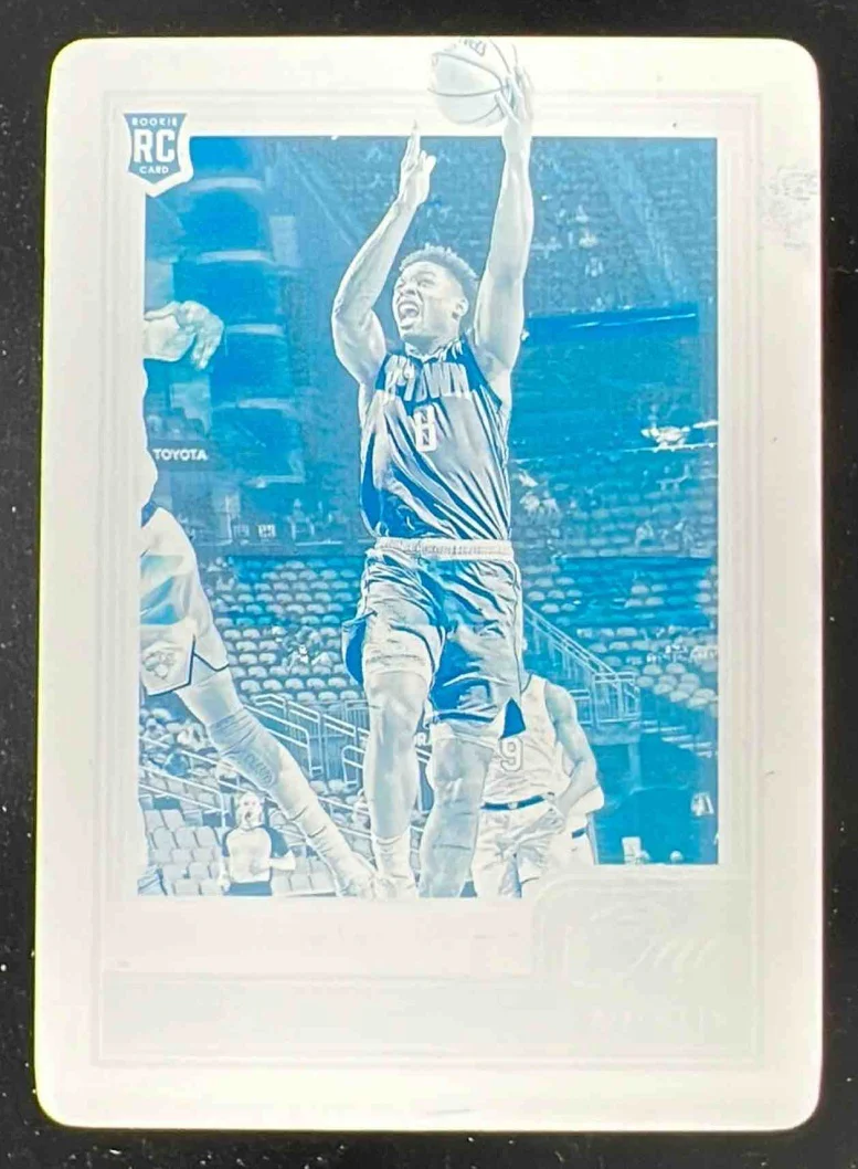 2021-22 National Treasures Printing Plates Cyan #145 Jae Sean Tate 1/1