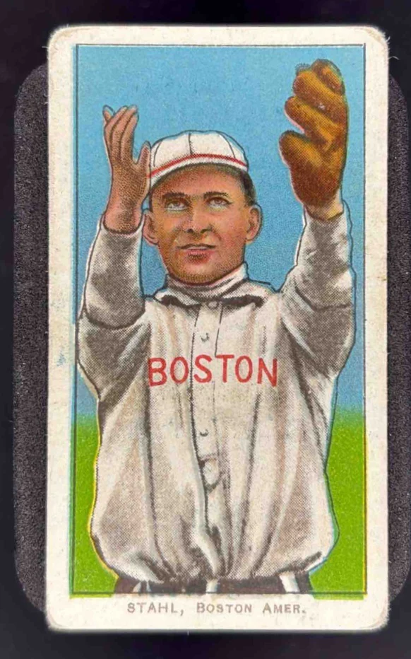 1909-11 T206 #461 Jake Stahl Glove Shows